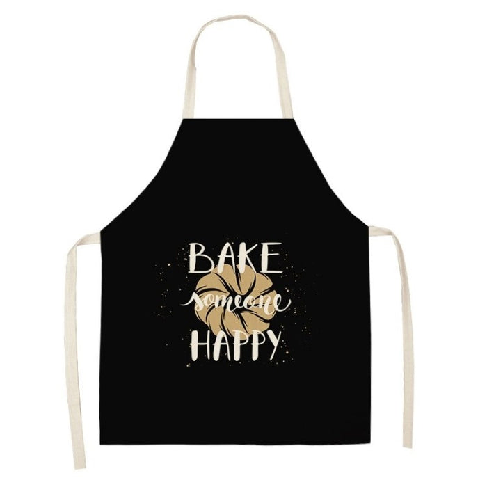 Letter Print Kitchen  Aprons