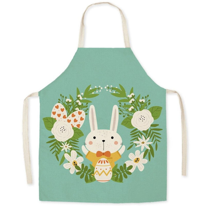 Easter Bunny Print Aprons