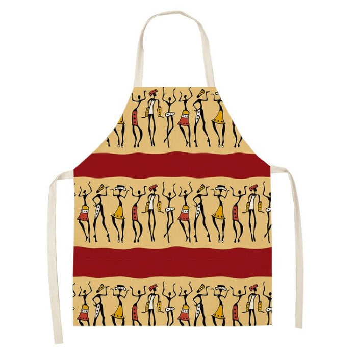 African Collection Style Printed Kitchen Apron