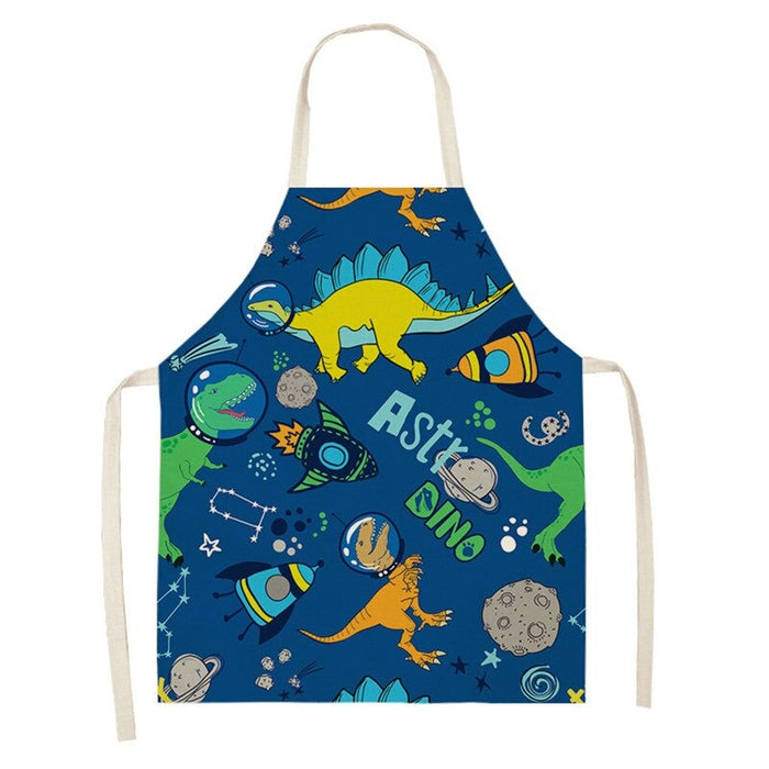 Printed Dinosaurs Cartoon Aprons