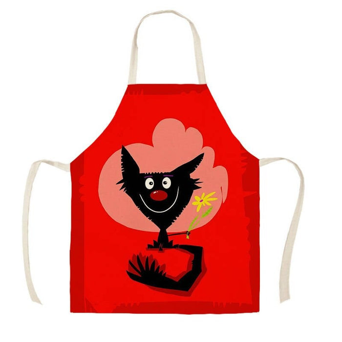 Printed Colorful Cartoon Aprons