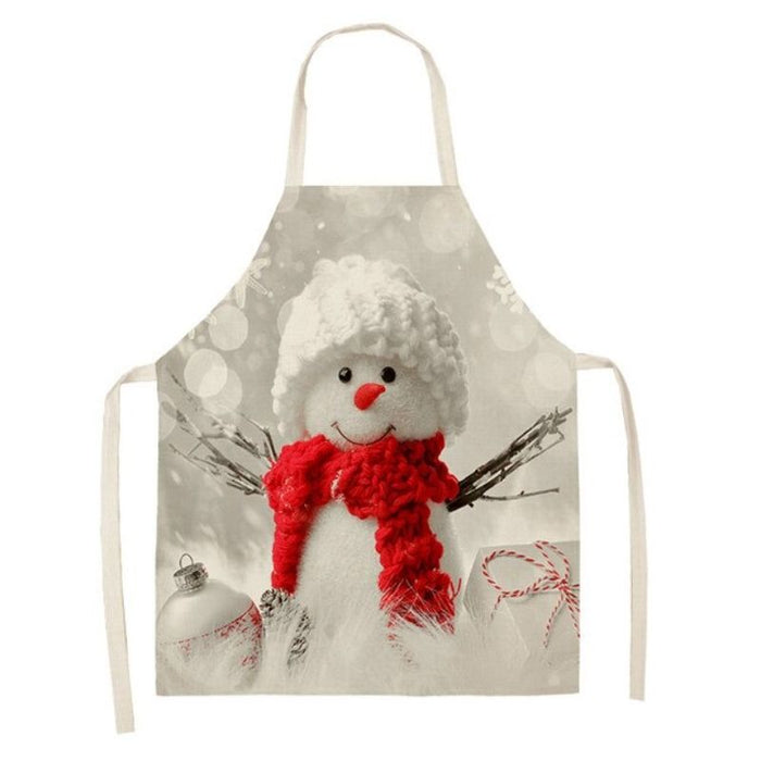 Christmas Snowman Cleaning Apron