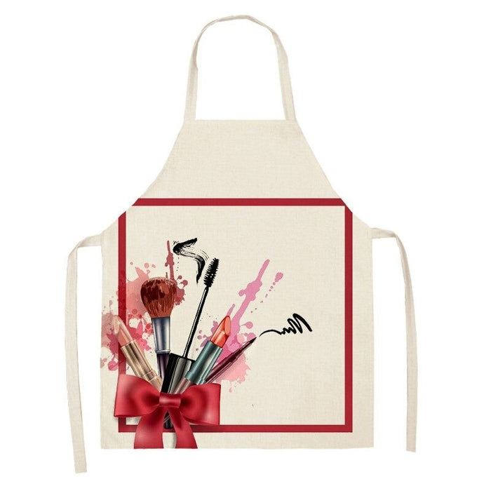 Lipstick Printed Kitchen Aprons