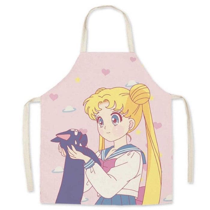 Anime Print Apron