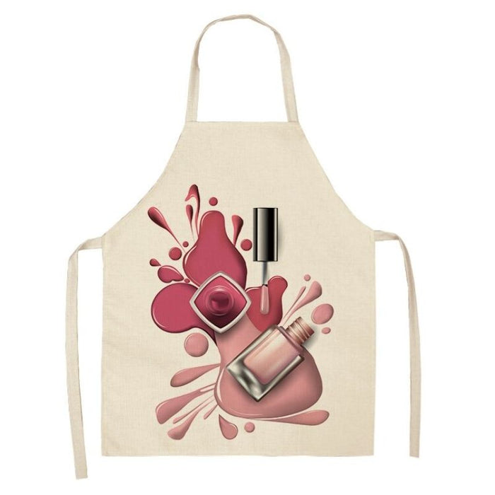 Nail Polish Cooking Apron