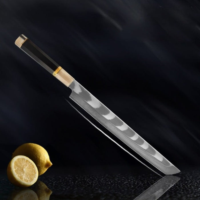 Damascus Steel Octagonal Handle Chef Knife Set