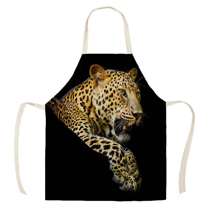 Animal Printed Household Kitchen Apron