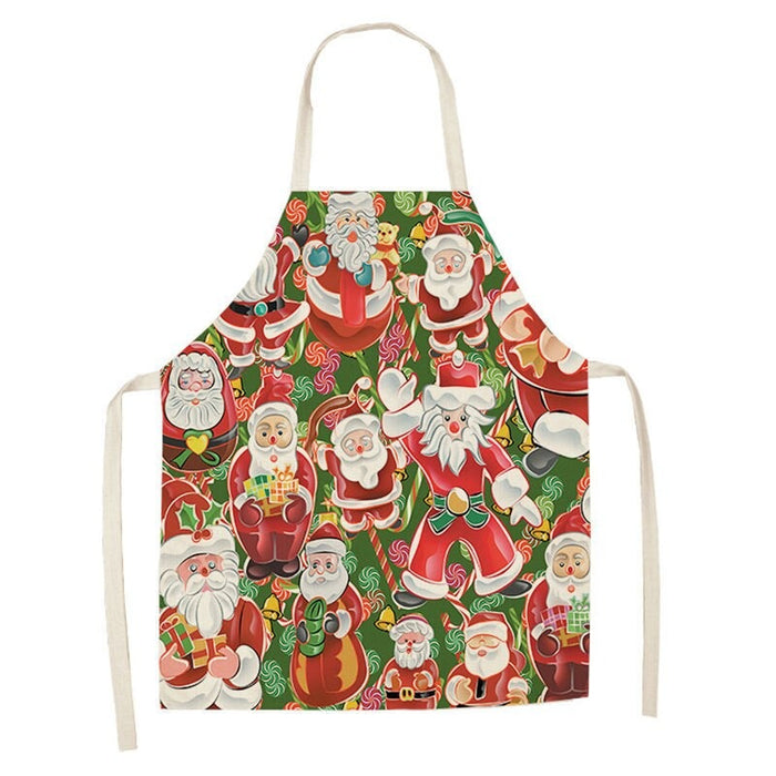 Merry Christmas Themed Aprons