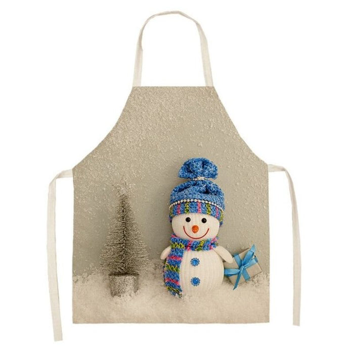 Christmas Snowman Cleaning Apron