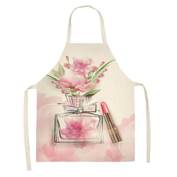 Lipstick Printed Kitchen Aprons