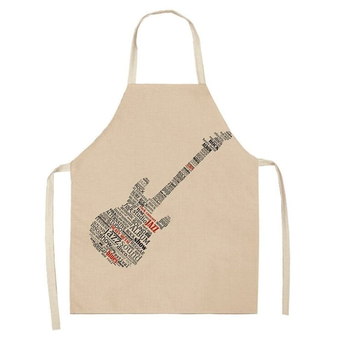 Cotton Piano Kitchen Apron