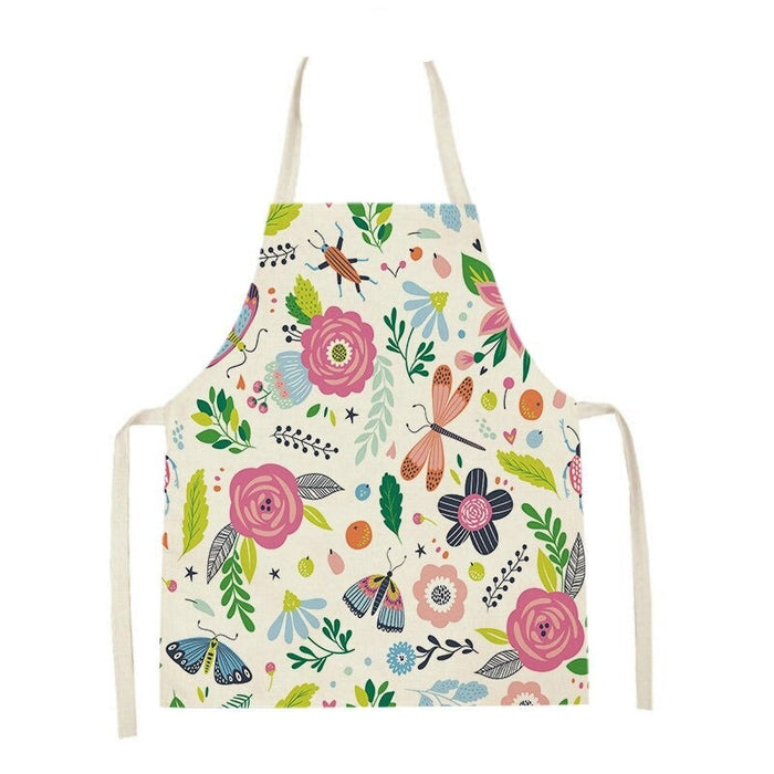 Printed Pattern Cleaning Apron