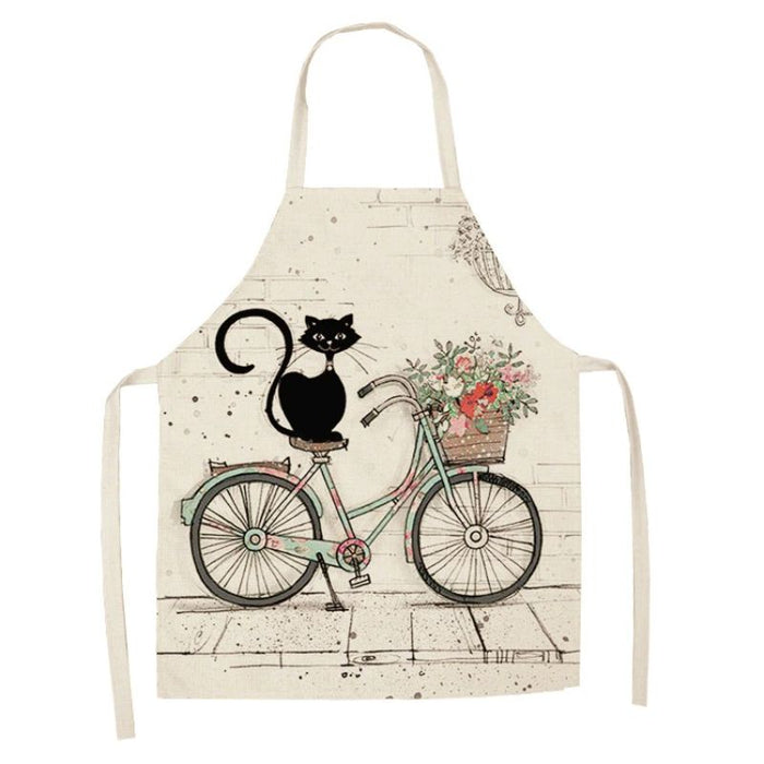 Printed Home Cooking Apron