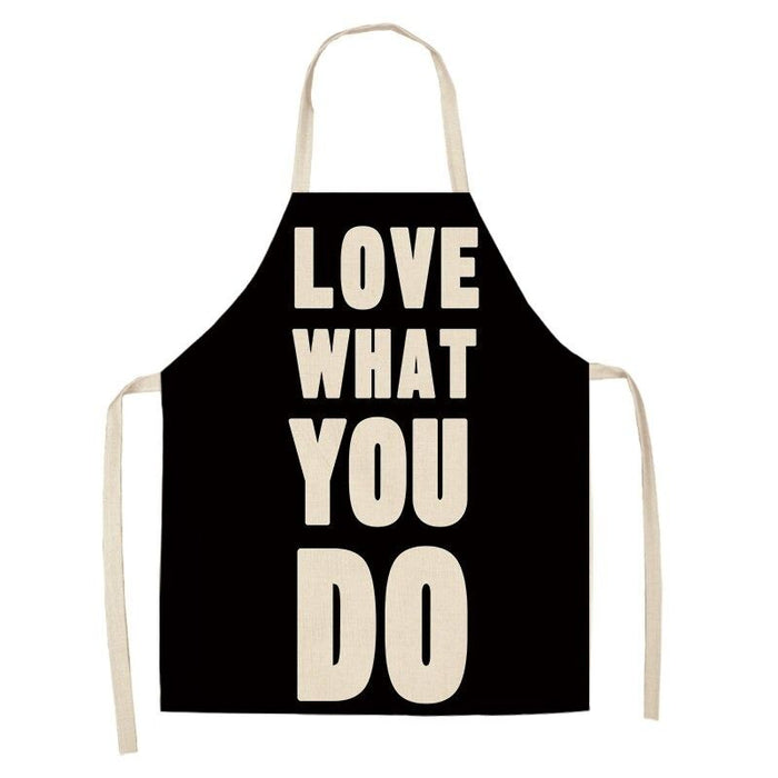 Geometric Striped Cleaning Aprons