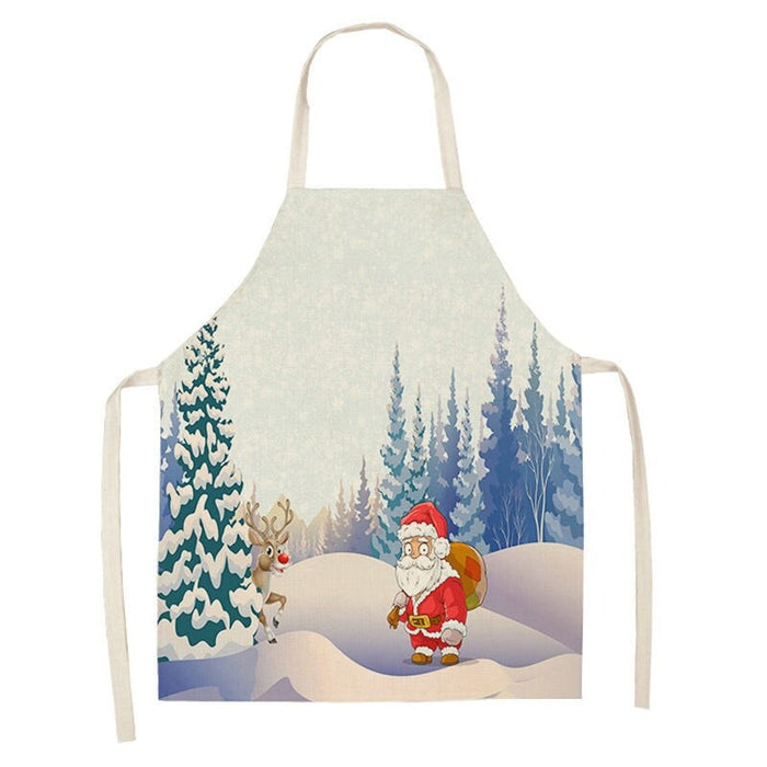 Merry Christmas Themed Aprons