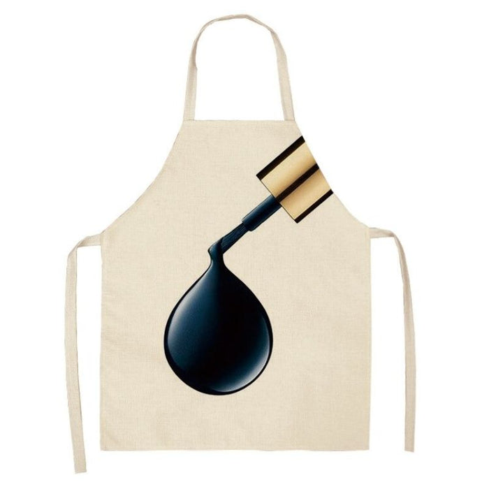 Lipstick Printed Kitchen Aprons