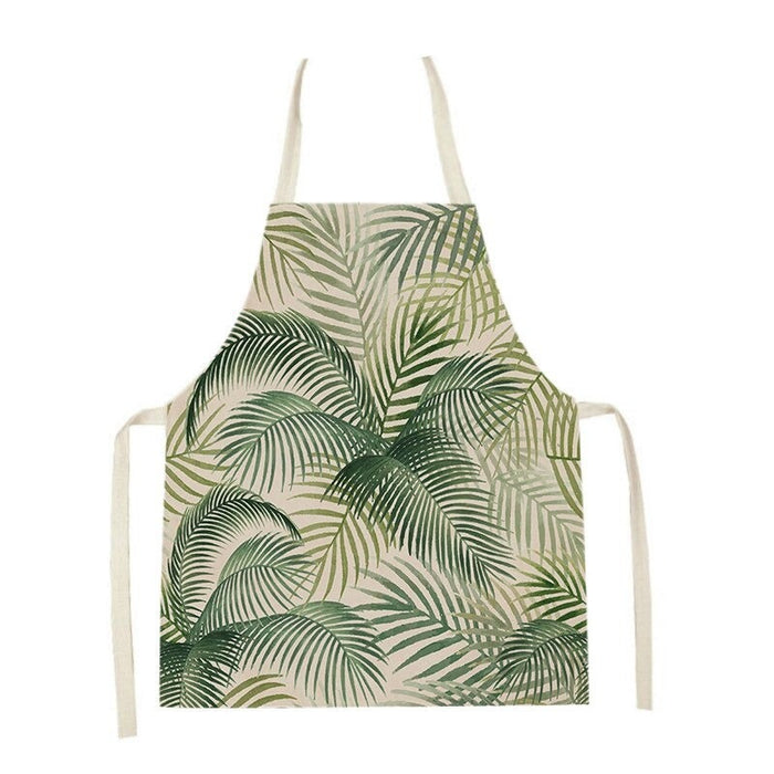 Cleaning Plant Flower Kitchen Cooking Apron