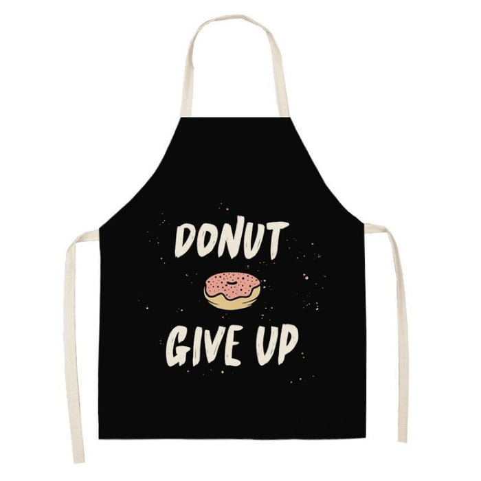 Letter Print Kitchen  Aprons