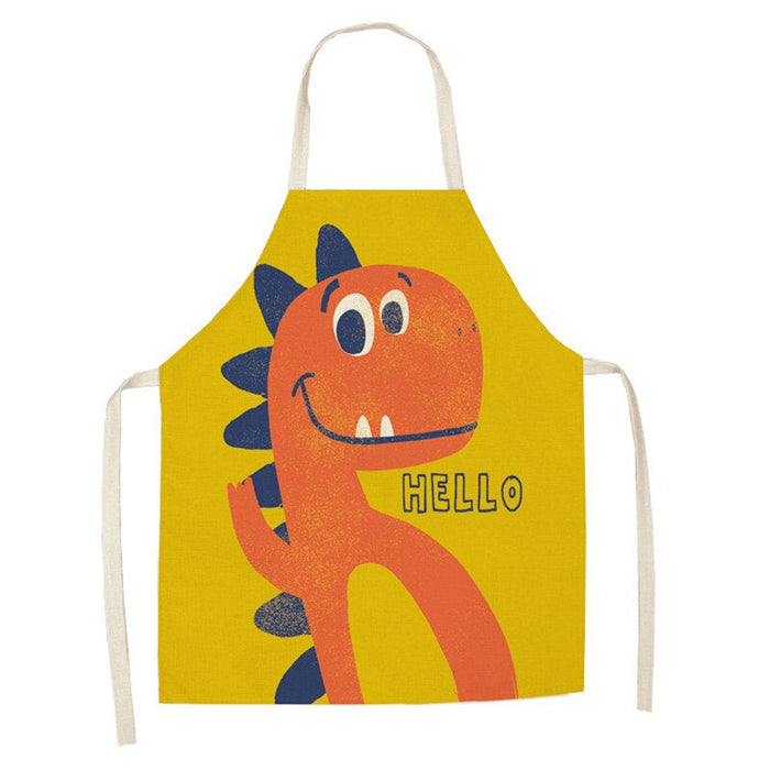 Dinosaur Print Kitchen Apron