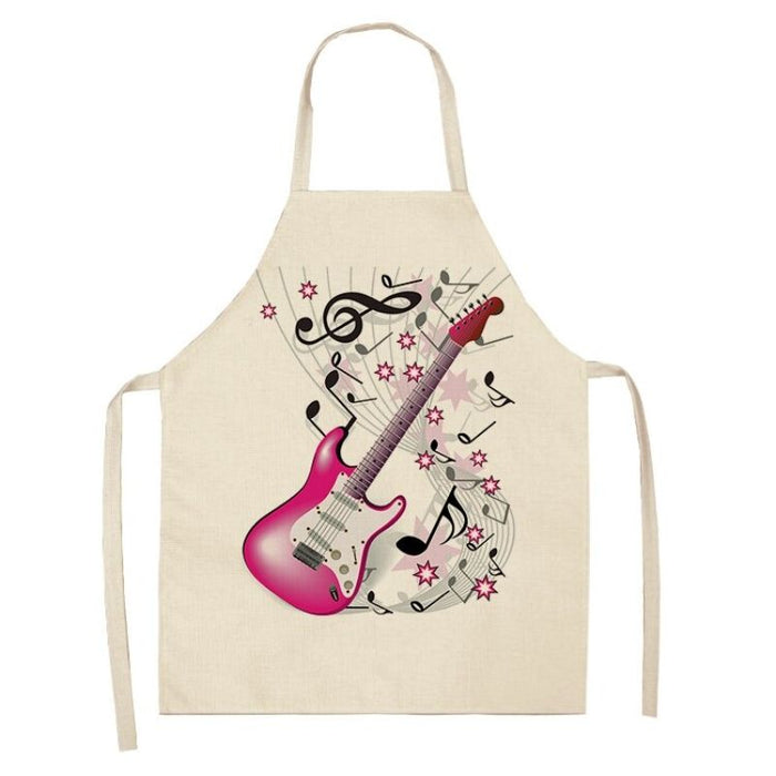 Cotton Piano Kitchen Apron