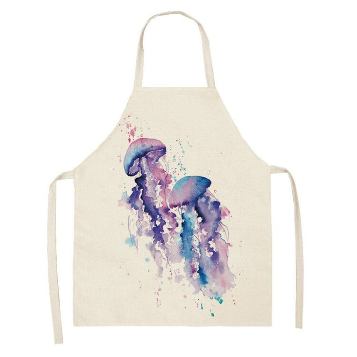 Sea Animals Cooking Aprons