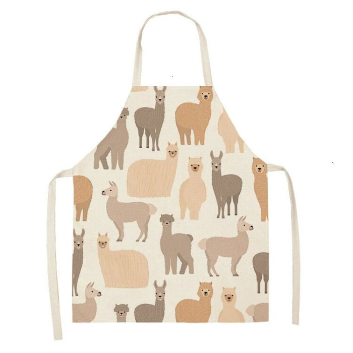 Camel Cactus Kitchen Apron