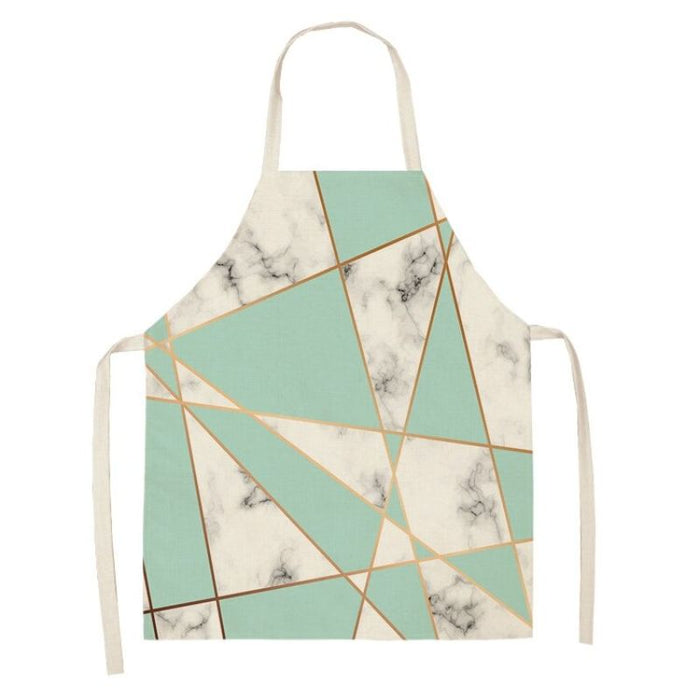 Printed Cotton Linen Unisex Aprons