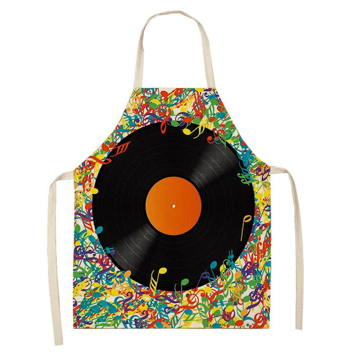 Musical Art Printed Aprons