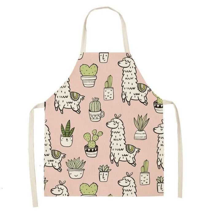 Camel Cactus Kitchen Apron