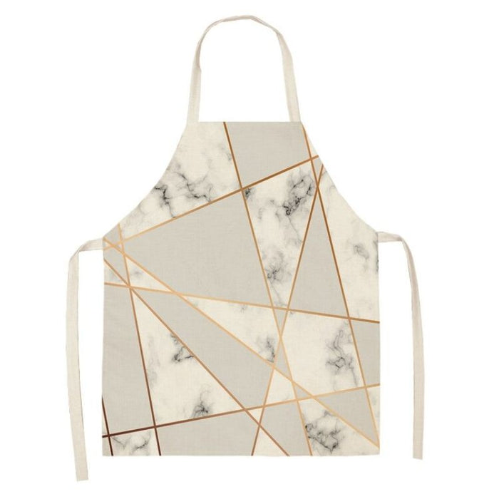 Printed Cotton Linen Unisex Aprons