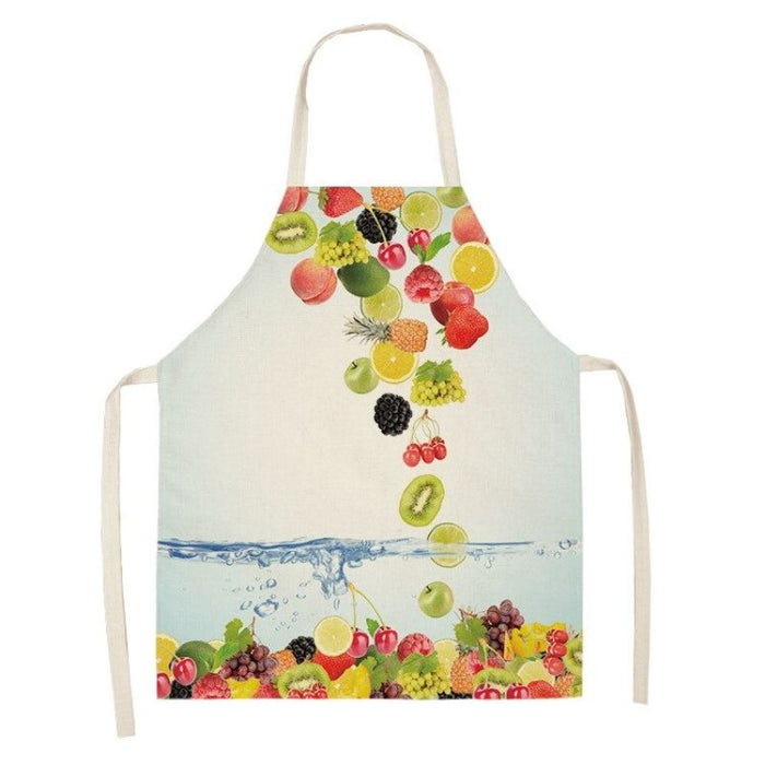 Summer Fruit Pattern Apron