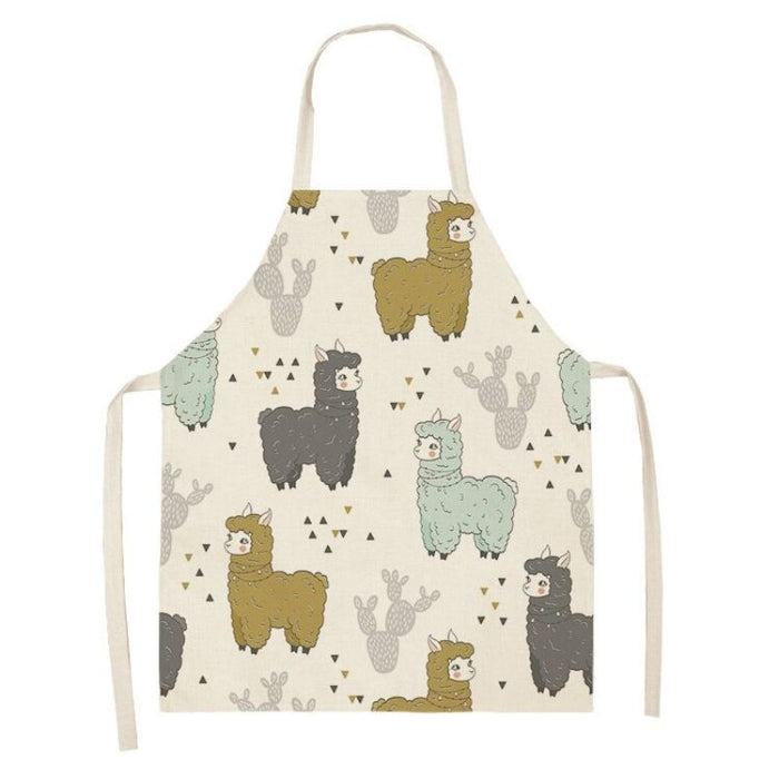 Camel Cactus Kitchen Apron