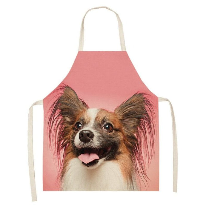 Cartoon Puppy Cleaning Apron