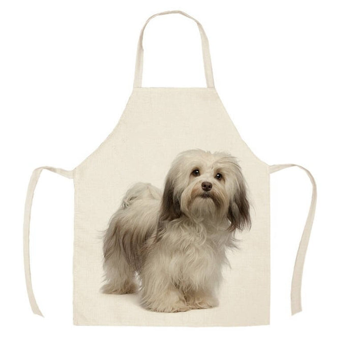 Printed Cat And Dog Apron