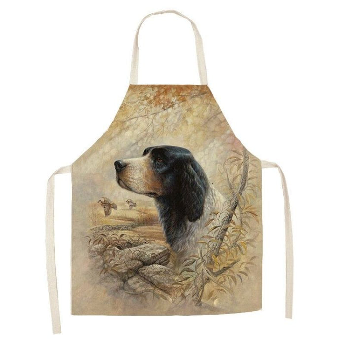 Puppy Printed Cleaning Apron