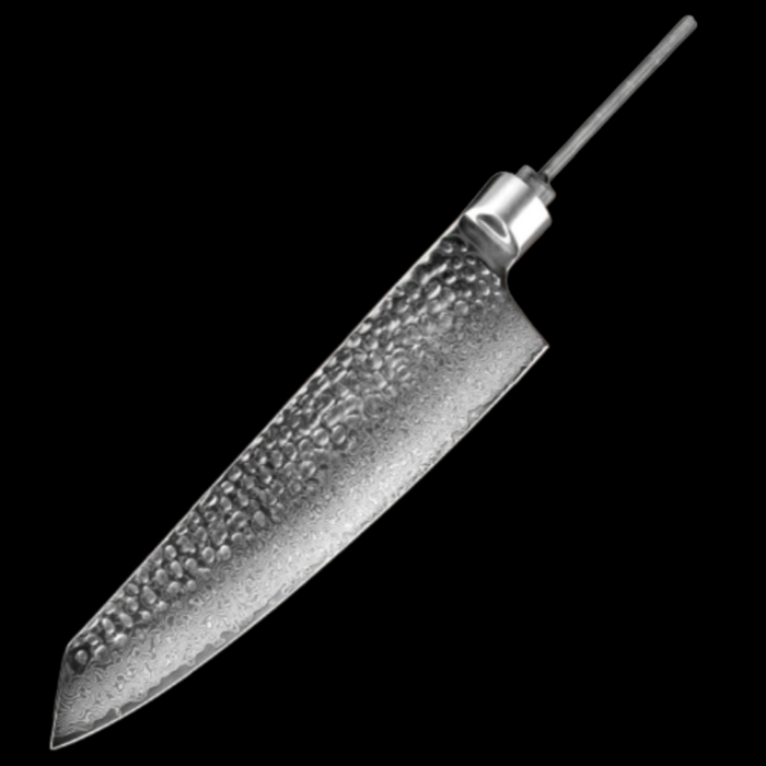 High Carbon Steel Blade Without Handle Chef Knife