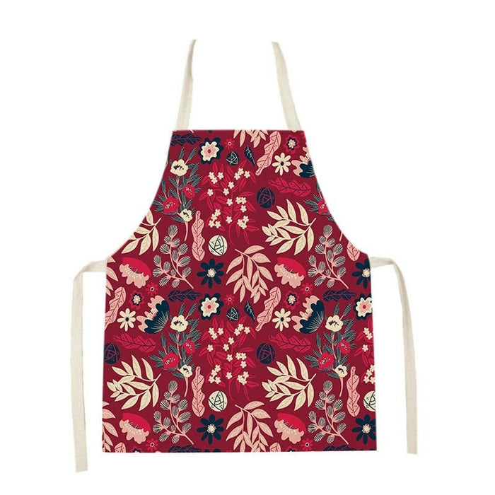 Household Cleaning Plant Women's Apron