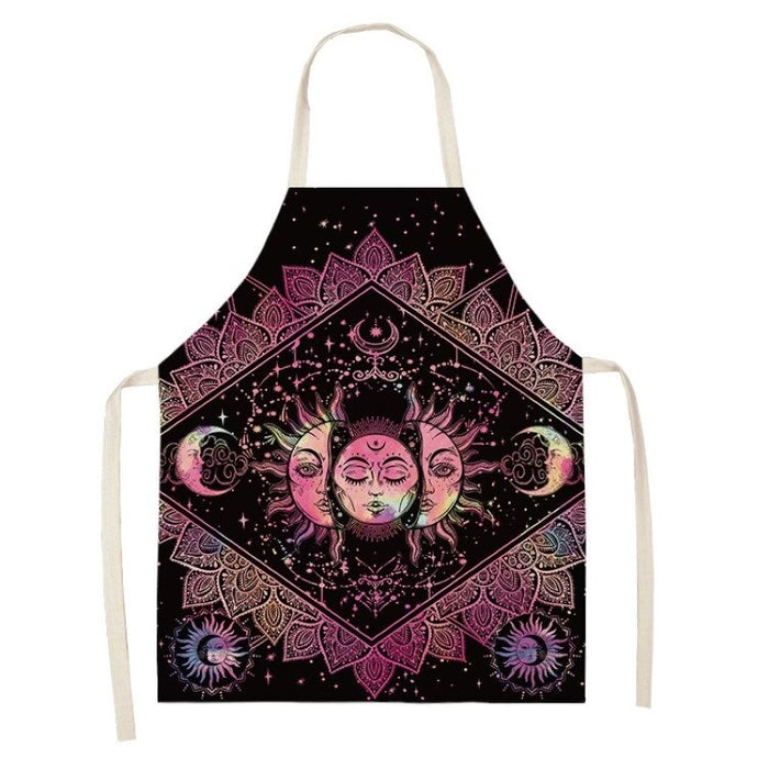 Boho Mandala Kitchen Aprons