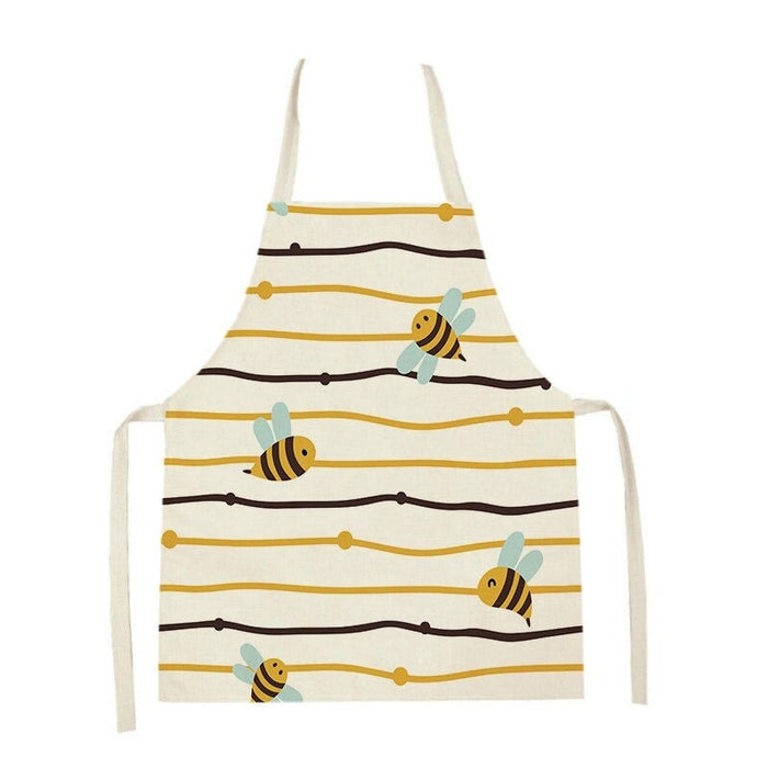 Cleaning Kitchen Printed Aprons