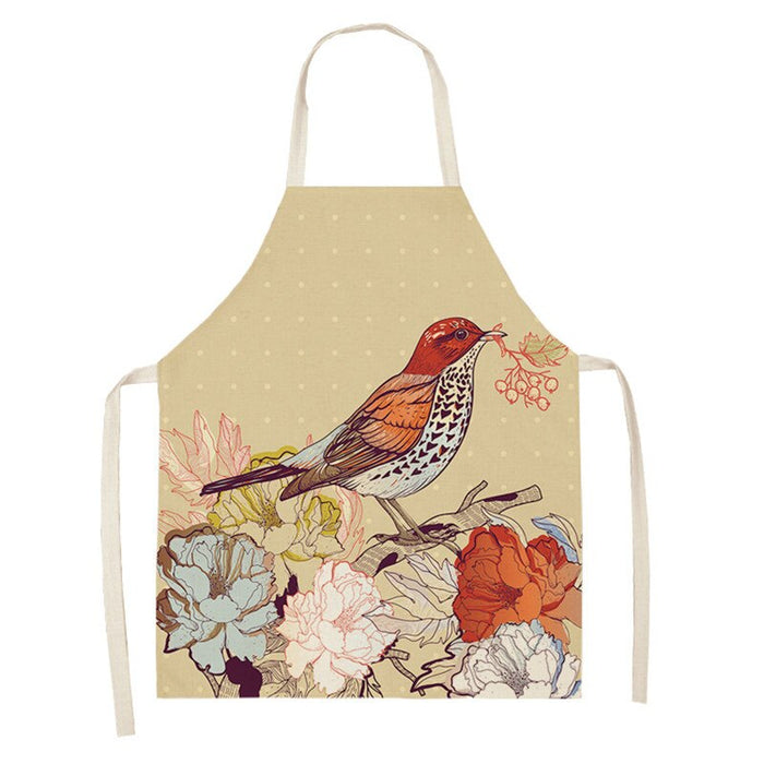 Bird Print Home Kitchen Aprons