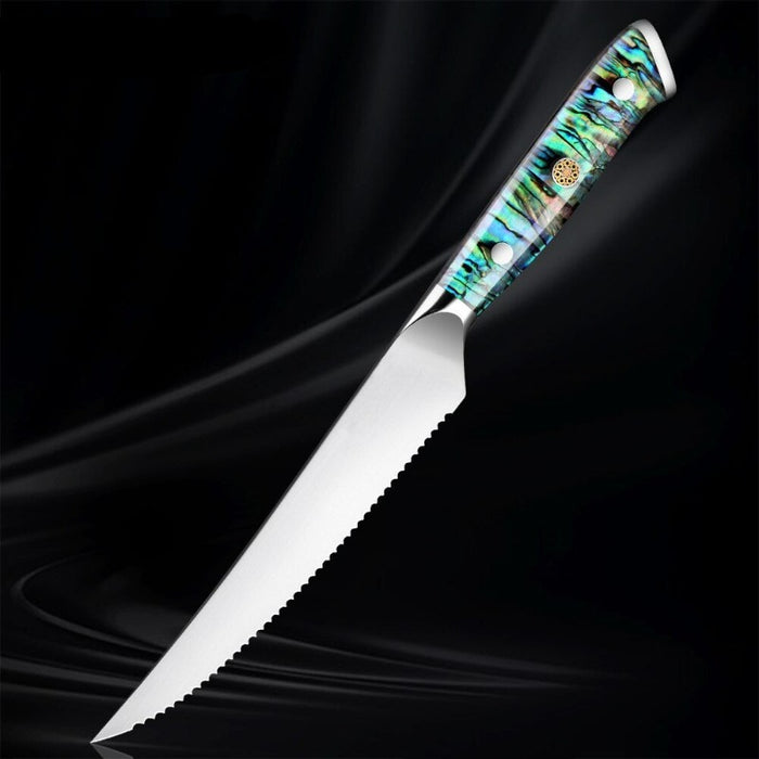 Serrated Stainless Steel Sharp Boning Steak Knife Sets