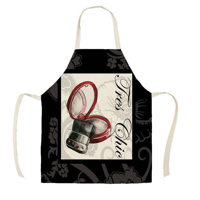 Nail Polish Print Kitchen Apron