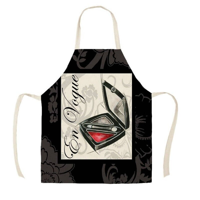 Nail Polish Print Kitchen Apron