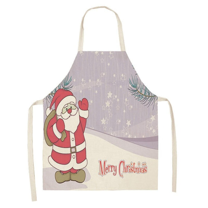 Merry Christmas Themed Aprons