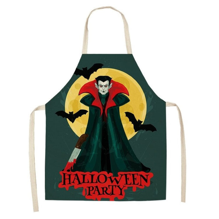 Pumpkin Happy Halloween Horror Apron