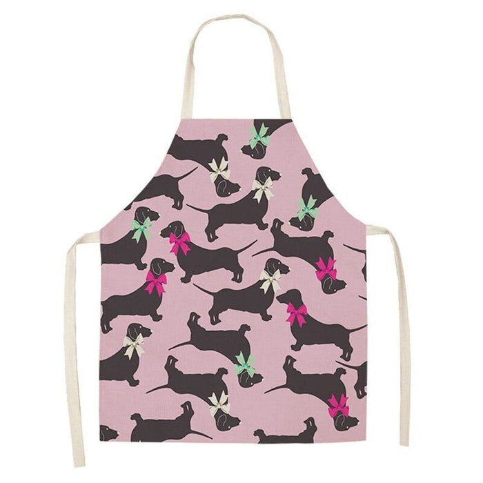 Unisex Dog Printed Aprons