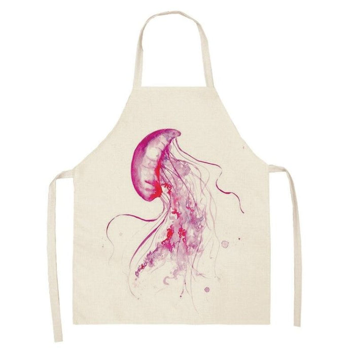 Sea Animals Cooking Aprons