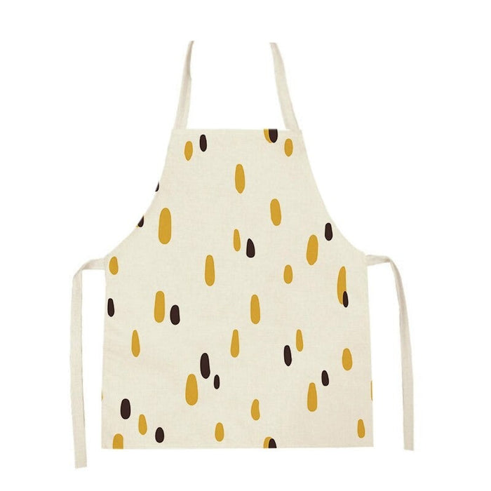 Cleaning Kitchen Printed Aprons