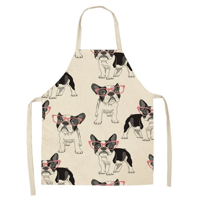 Unisex Dog Printed Aprons