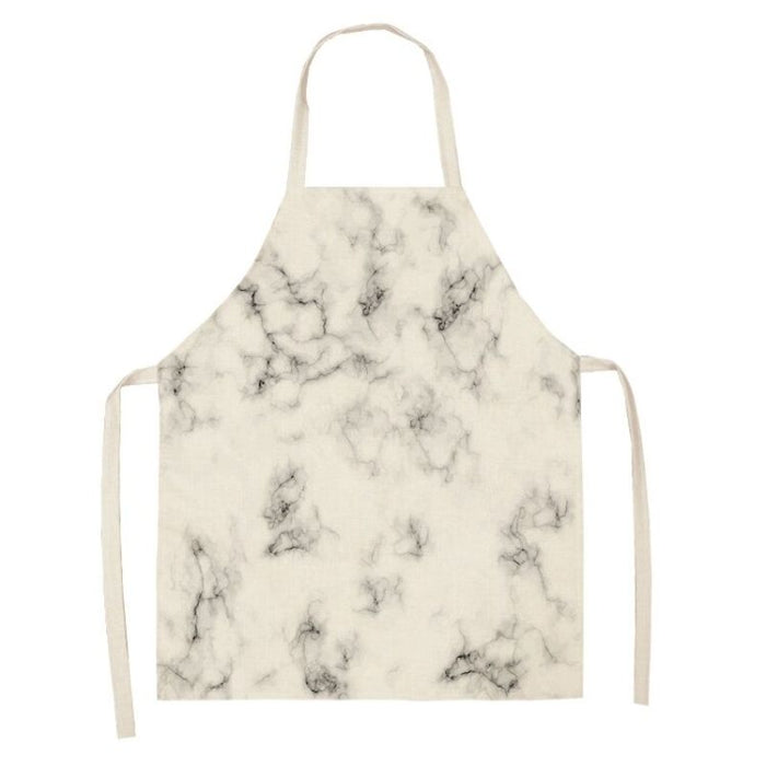 Printed Cotton Linen Unisex Aprons